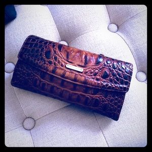 BRAHMIN Soft Checkbook Wallet